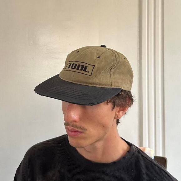 Rare Vintage 90s Thrashed Emo Metal Rock Tool Band Hat Cap - Picture 7 of 8